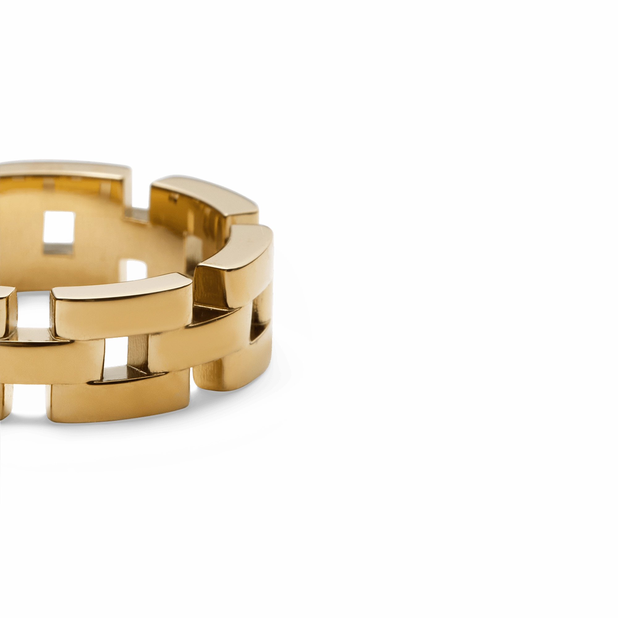 Daniel Wellington 3-Link Ring Gold
