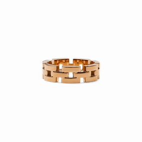 Daniel Wellington 3-Link Ring Rose Gold