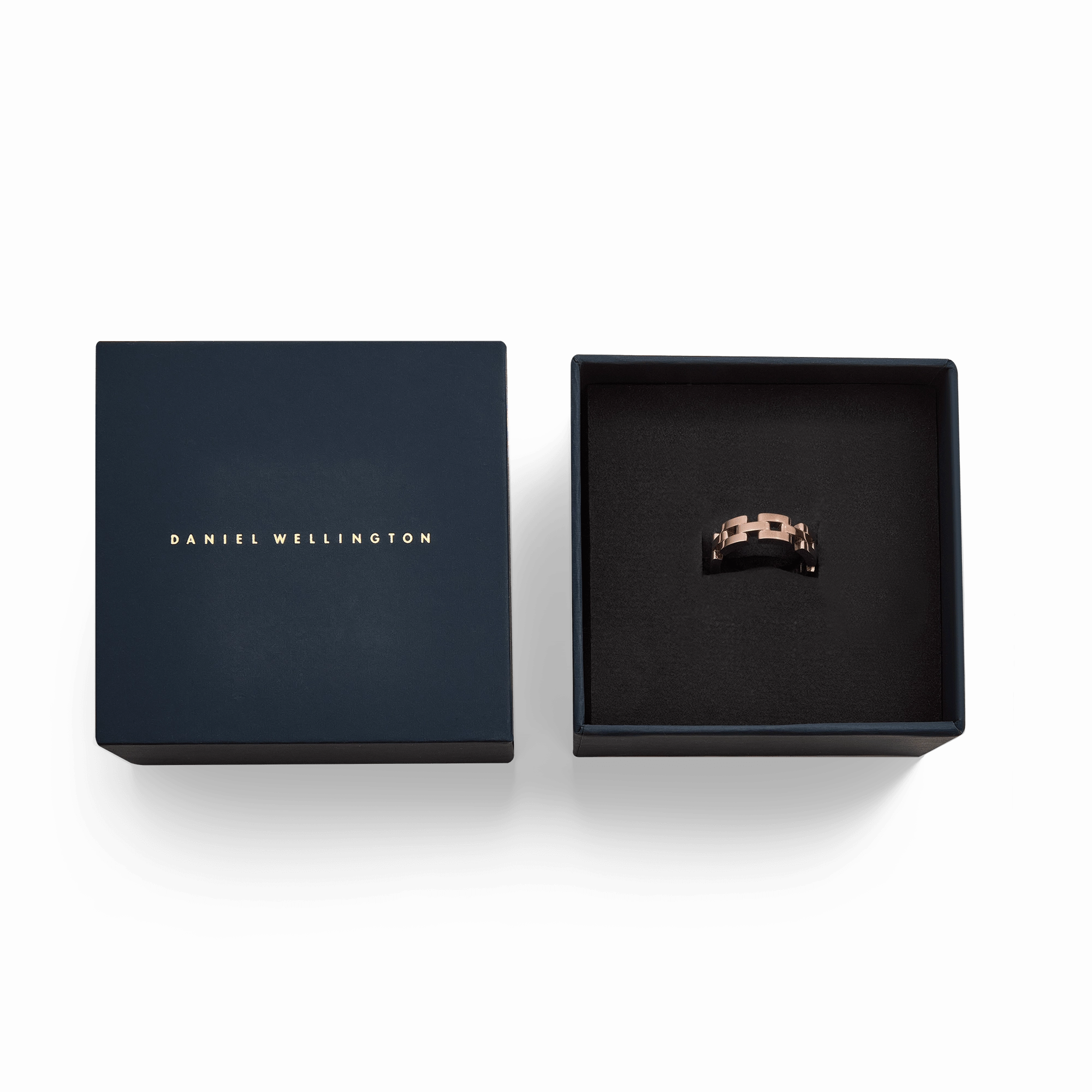 Daniel Wellington 3-Link Ring Rose Gold