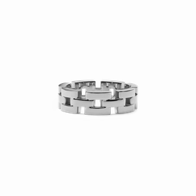 Daniel Wellington 3-Link Ring Silver