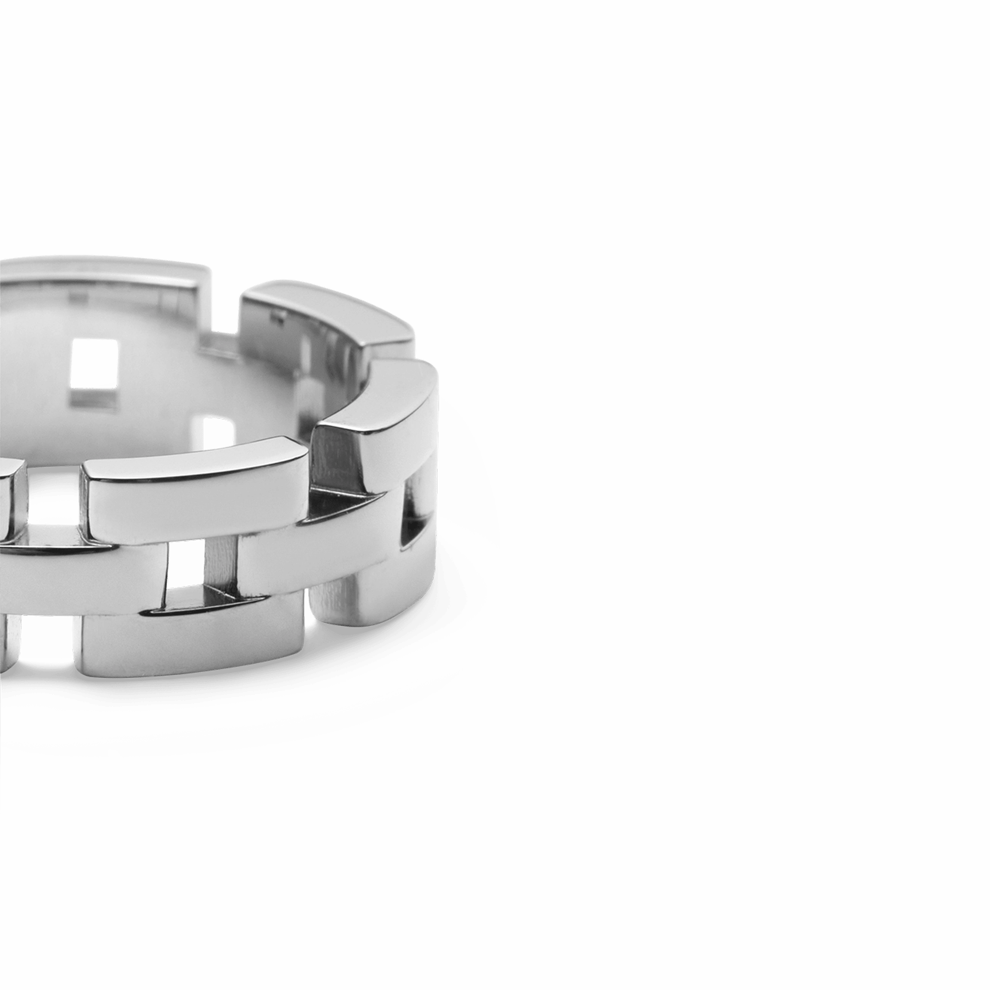 Daniel Wellington 3-Link Ring Silver