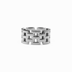 Daniel Wellington 5-Link Ring Silver