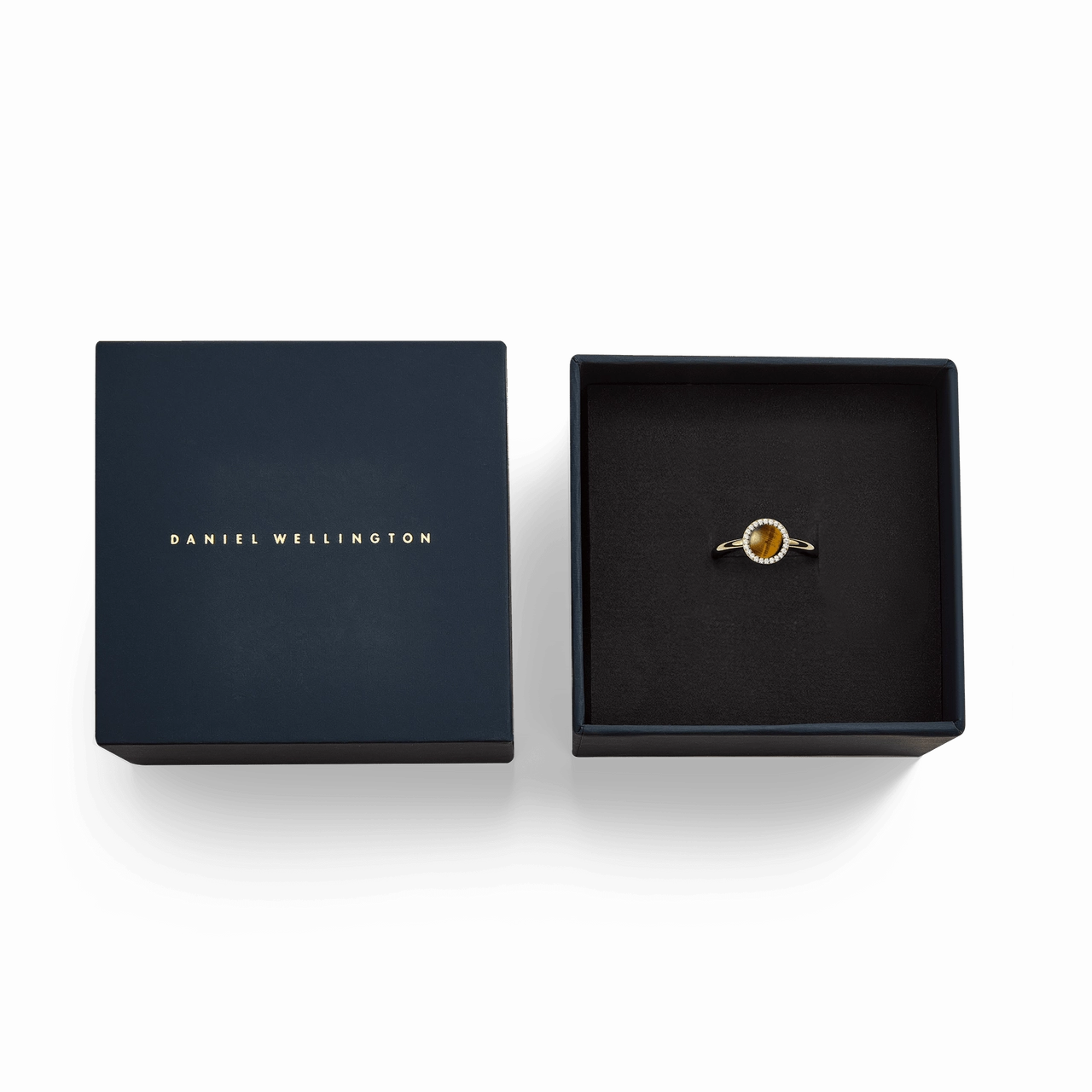 Daniel Wellington Audrey Tiger Eye Gold Ring