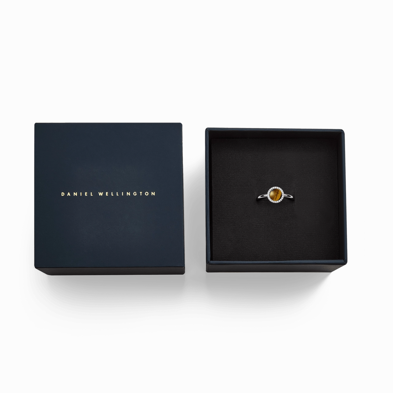 Daniel Wellington Audrey Tiger Eye Silver Ring