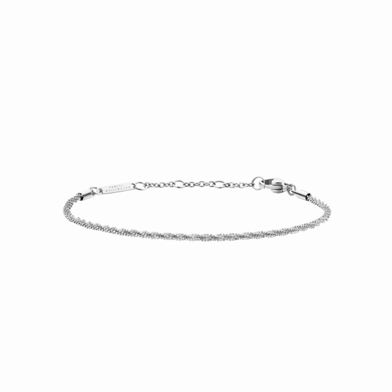 Daniel Wellington Twisted Chain Silver Bracelet DW00400558