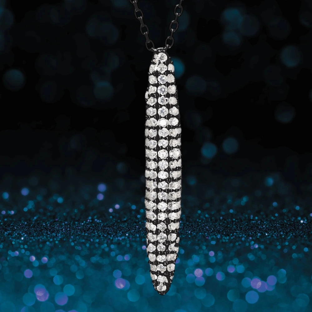 Dash Black Rhodium Pendant