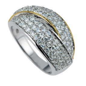 Deco Duet Ring