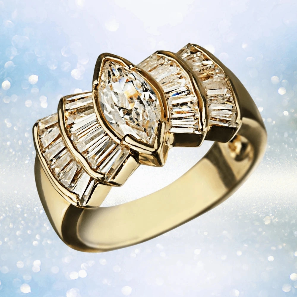 Deco Fan Ring