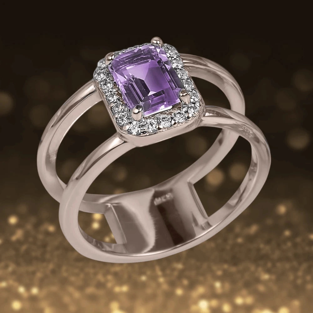 Destiny Amethyst Ring