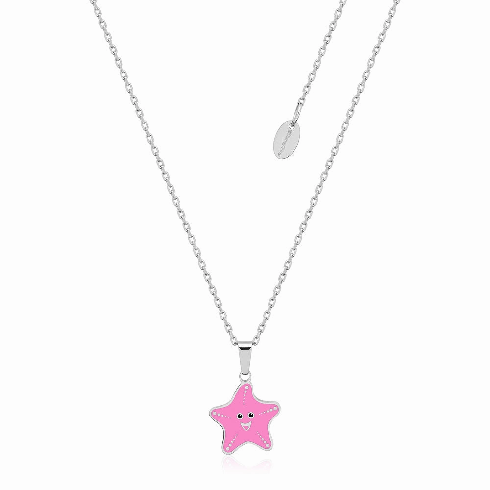 Disney Finding Nemo Stainless Steel  Peach Pendant 40 7cm Chain