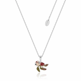 Disney Finding Nemo Stainless Steel Squirt Pendant With 40 7cm Chain