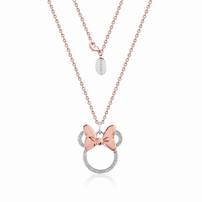 DISNEY Minnie Crystal Pendant on Chain