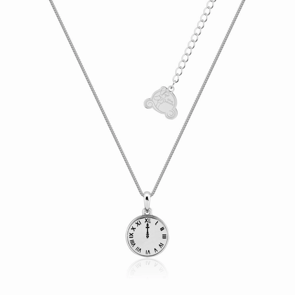 Disney Princess Cinderella White GP Midnight Dreaming Reversible Pendant On Chain