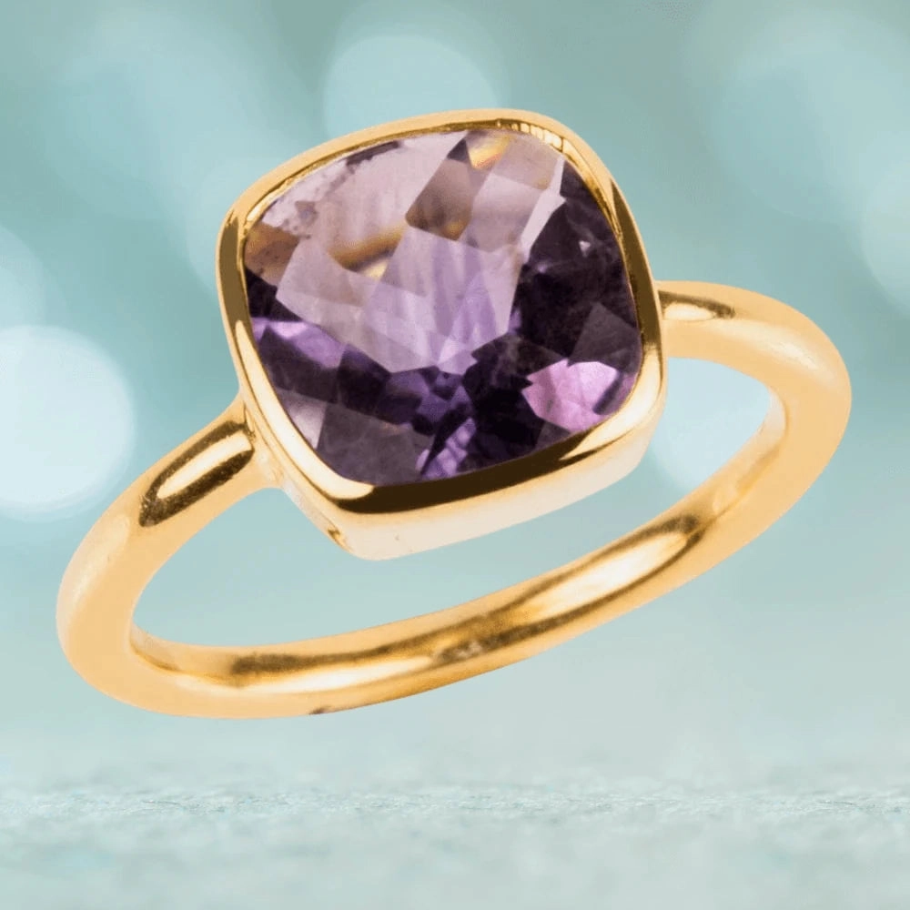 Dream Gems Ring Amethyst Purple
