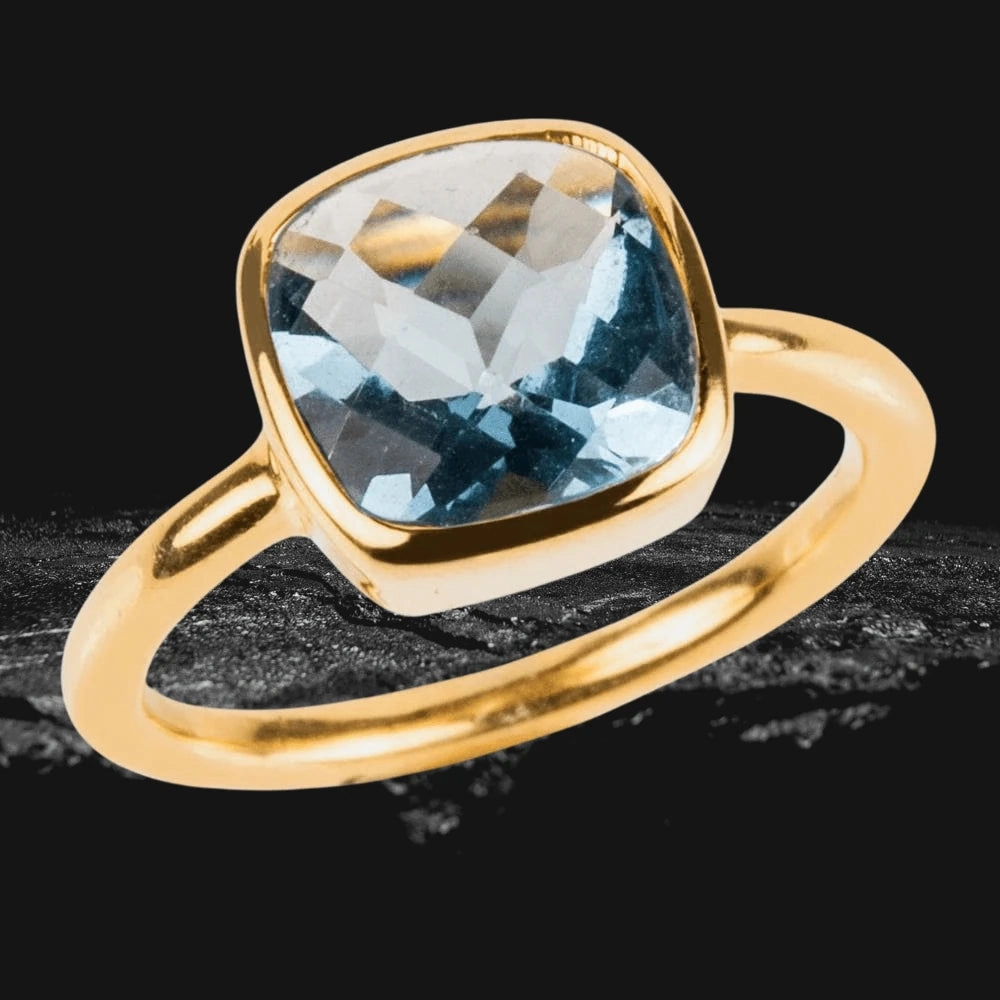 Dream Gems Ring Blue Topaz