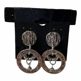 Earrings Dangle/Drop By Chicos In Silver