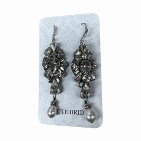EARRINGS DANGLE/DROP by  CME In SILVER