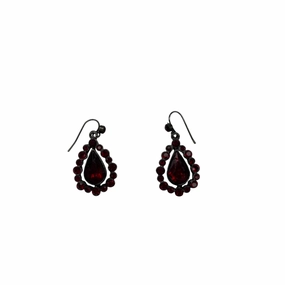 Earrings Dangle/Drop By Cmf In Red