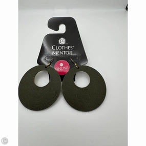 Earrings Dangle/drop By Nickel & Suede