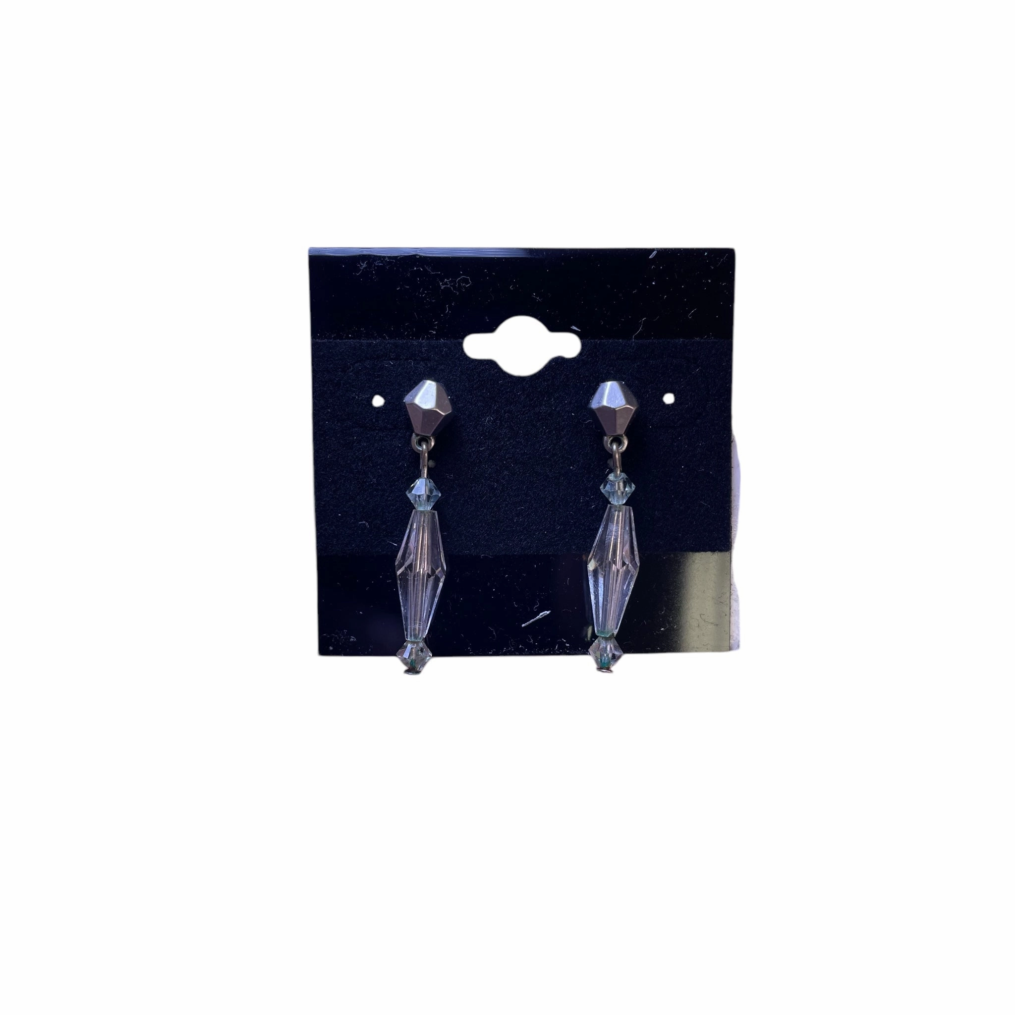 Earrings Designer By Swarovski In Clear