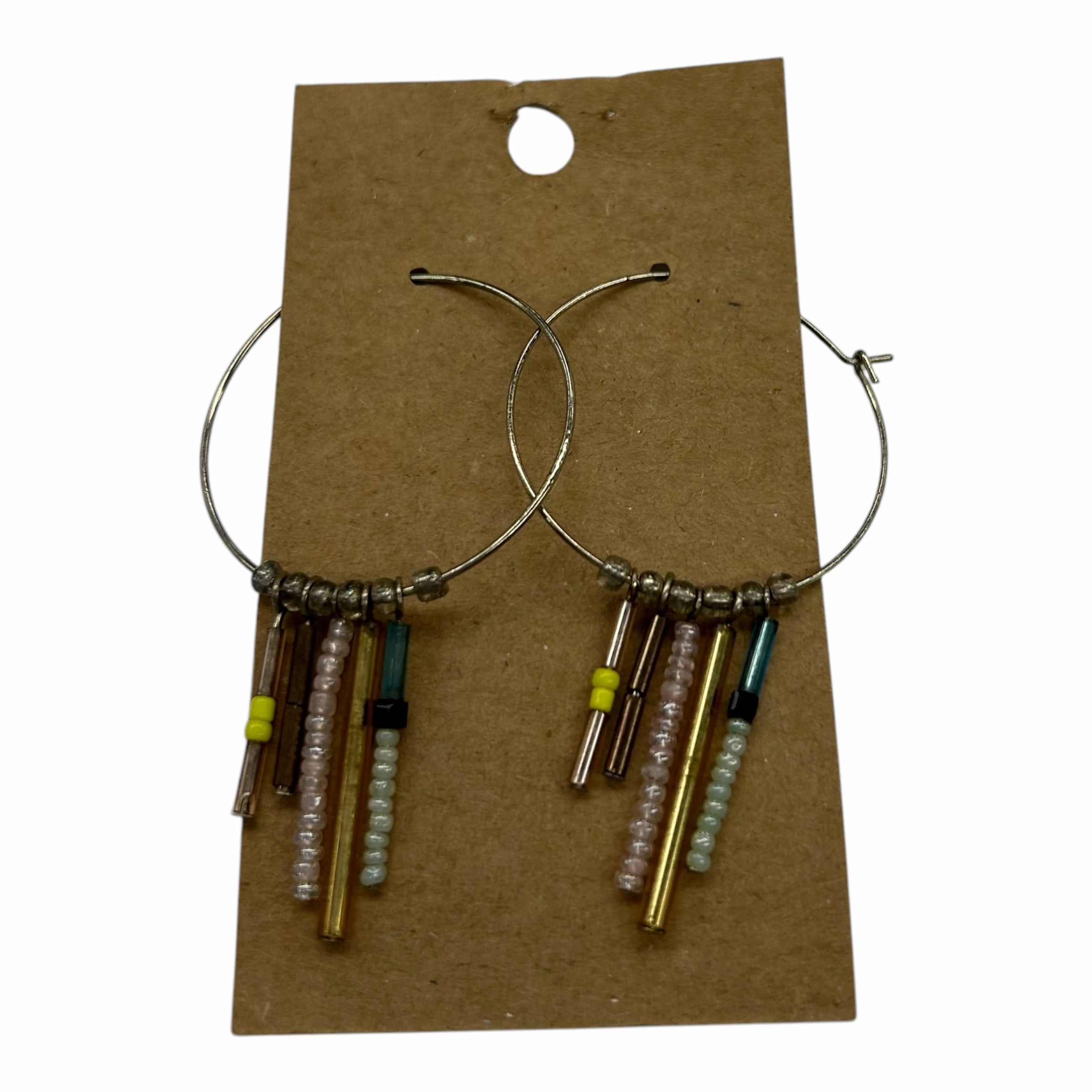 Earrings Hoop By Clothes Mentor In Silver
