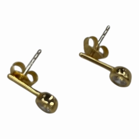 Earrings Sterling Silver By Clothes Mentor In Gold