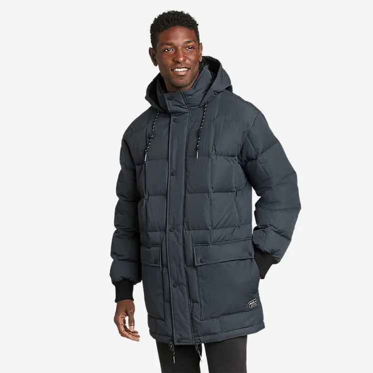 Eddie Bauer Men's 2023 Kara Koram Parka Jacket - Grey Eddie Bauer