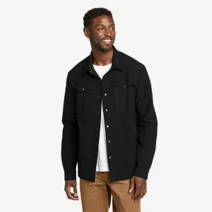 Eddie Bauer Men's Acclivity Shirt Jacket - Black Eddie Bauer