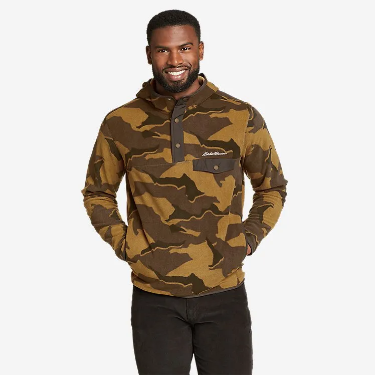 Eddie Bauer Men's Chutes Anorak Jacket - Mahogany Eddie Bauer