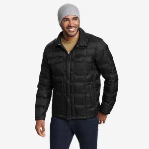 Eddie Bauer Men's CirrusLite Shirt Jacket - Black Eddie Bauer