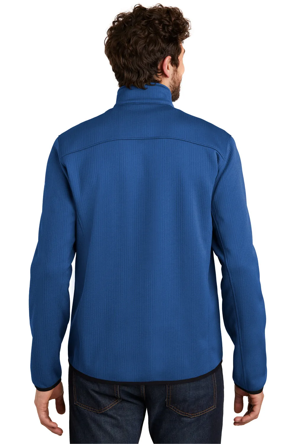 Eddie Bauer Mens Dash Pill Resistant Full Zip Jacket - Cobalt Blue
