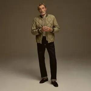 Eddie Bauer Men's Eddie Bauer x Buck Mason Cascade Down 1940 Skyliner Jacket - Oregano Eddie Bauer
