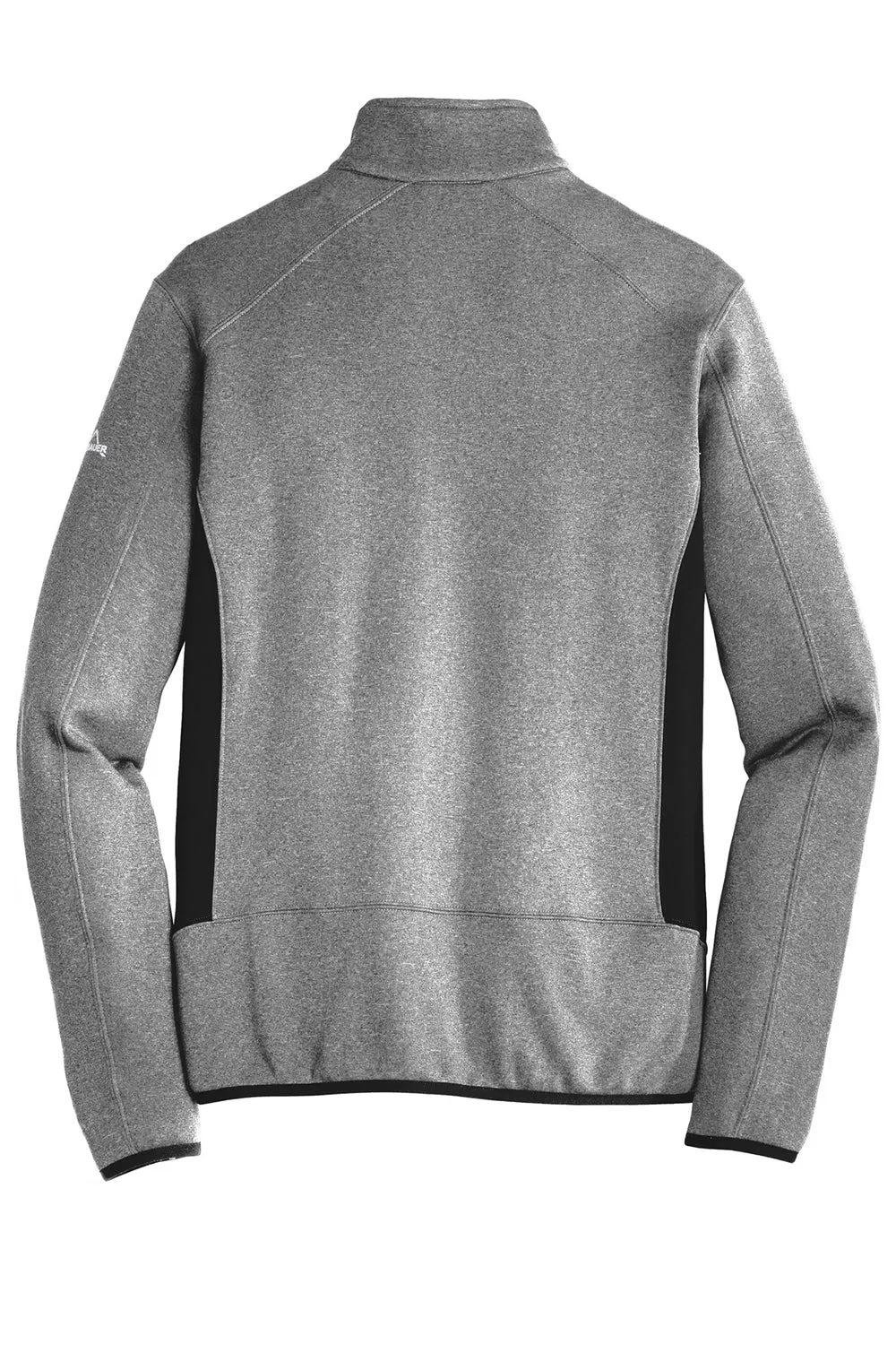 Eddie Bauer Mens Full Zip Fleece Jacket - Heather Grey