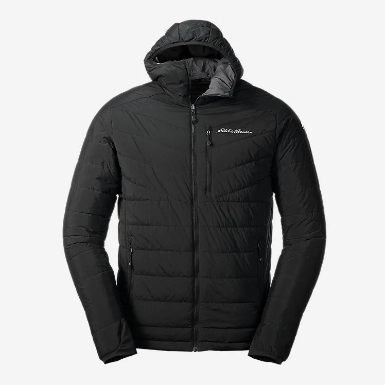 Eddie Bauer Men's IgniteLite Stretch Reversible Hooded Jacket - Black Eddie Bauer