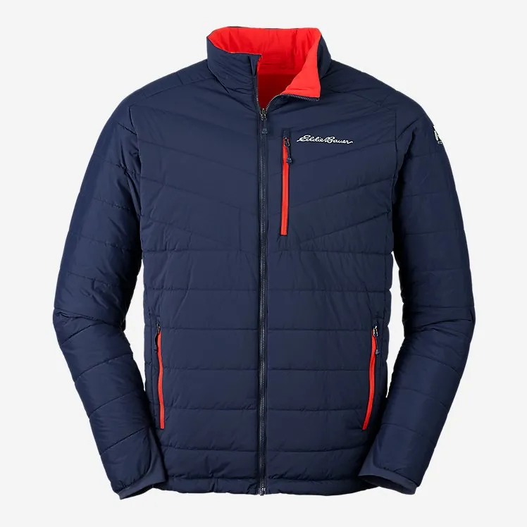 Eddie Bauer Men's IgniteLite Stretch Reversible Jacket - Medium Indigo Eddie Bauer