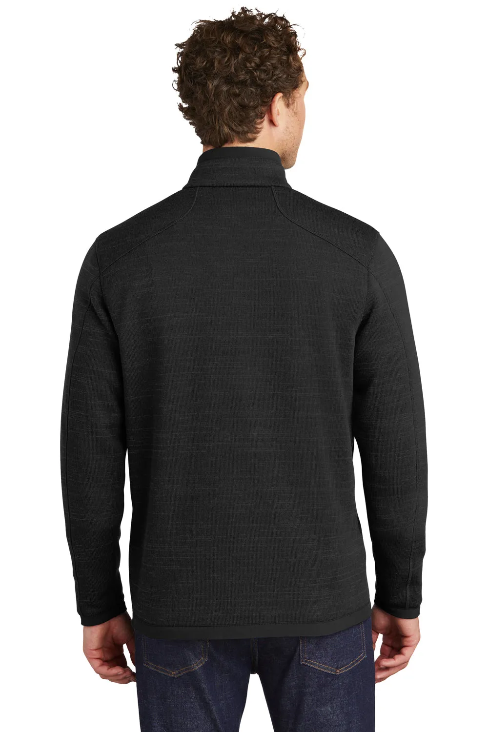 Eddie Bauer Mens Pill Resistant Fleece 1/4 Zip Jacket - Black  Exquisite Clothing Eddie-Bauer