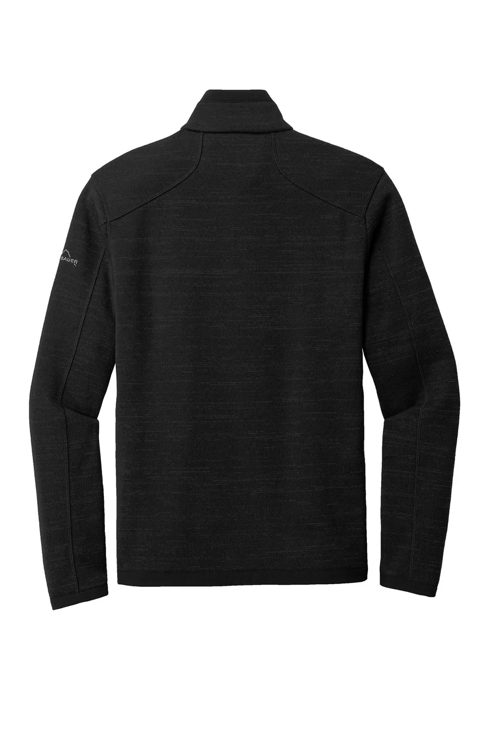 Eddie Bauer Mens Pill Resistant Fleece 1/4 Zip Jacket - Black  Exquisite Clothing Eddie-Bauer