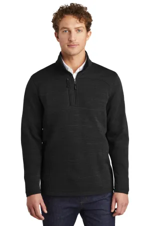 Eddie Bauer Mens Pill Resistant Fleece 1/4 Zip Jacket - Black  Exquisite Clothing Eddie-Bauer