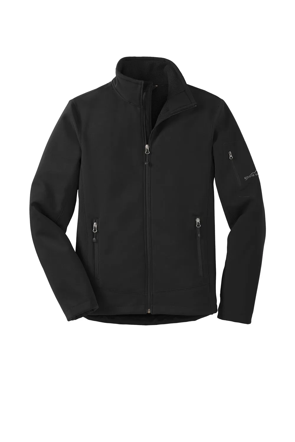 Eddie Bauer Mens Rugged Water Resistant Full Zip Jacket - Black  Exquisite Clothing Eddie-Bauer