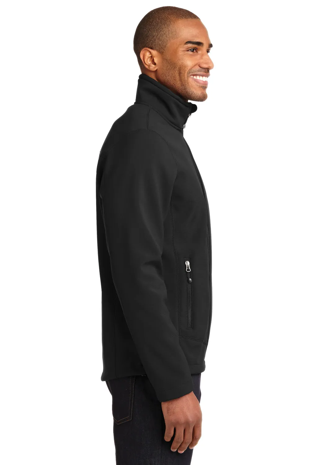 Eddie Bauer Mens Rugged Water Resistant Full Zip Jacket - Black  Exquisite Clothing Eddie-Bauer