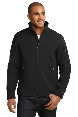 Eddie Bauer Mens Rugged Water Resistant Full Zip Jacket - Black  Exquisite Clothing Eddie-Bauer