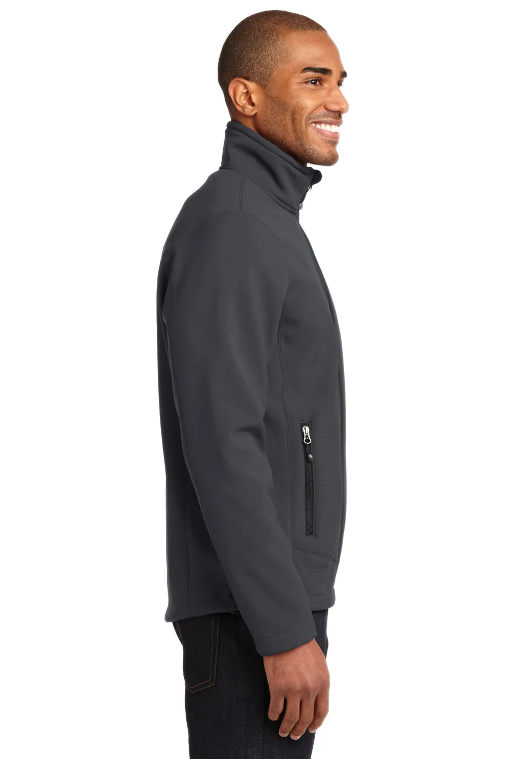 Eddie Bauer Mens Rugged Water Resistant Full Zip Jacket - Steel Grey  Exquisite Clothing Eddie-Bauer