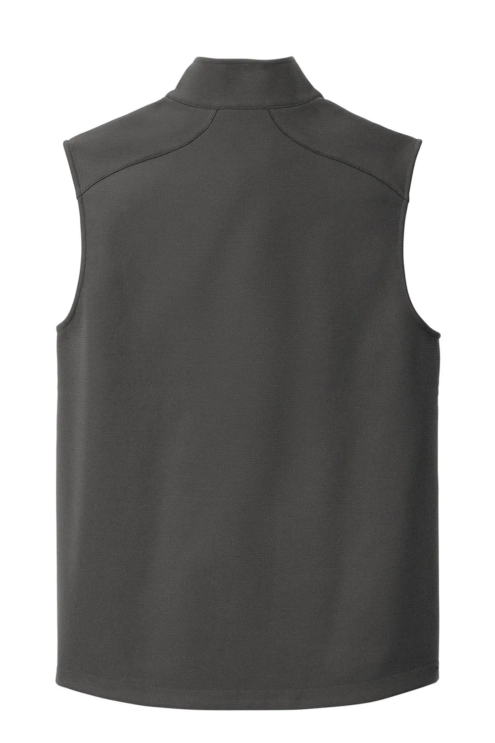 Eddie Bauer Mens Stretch Soft Shell Full Zip Vest - Iron Gate Grey  Exquisite Clothing Eddie-Bauer