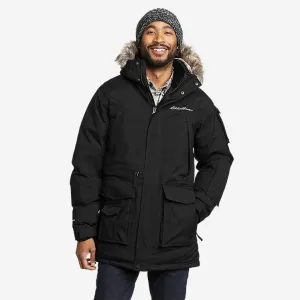 Eddie Bauer Men's Superior Tailgate Parka Jacket - Black Eddie Bauer