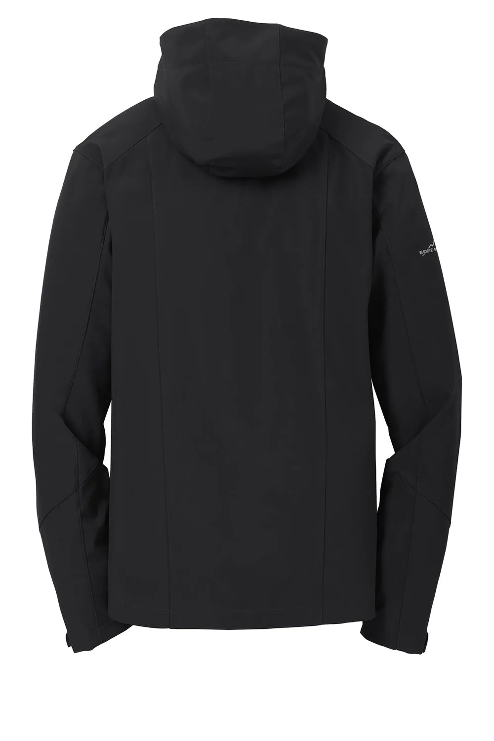 Eddie Bauer Mens Water Resistant Full Zip Hooded Jacket - Black  Exquisite Clothing Eddie-Bauer