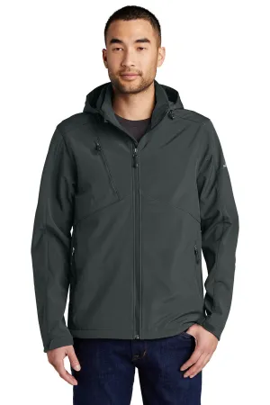 Eddie Bauer Mens Water Resistant Full Zip Hooded Jacket - Steel Grey  Exquisite Clothing Eddie-Bauer