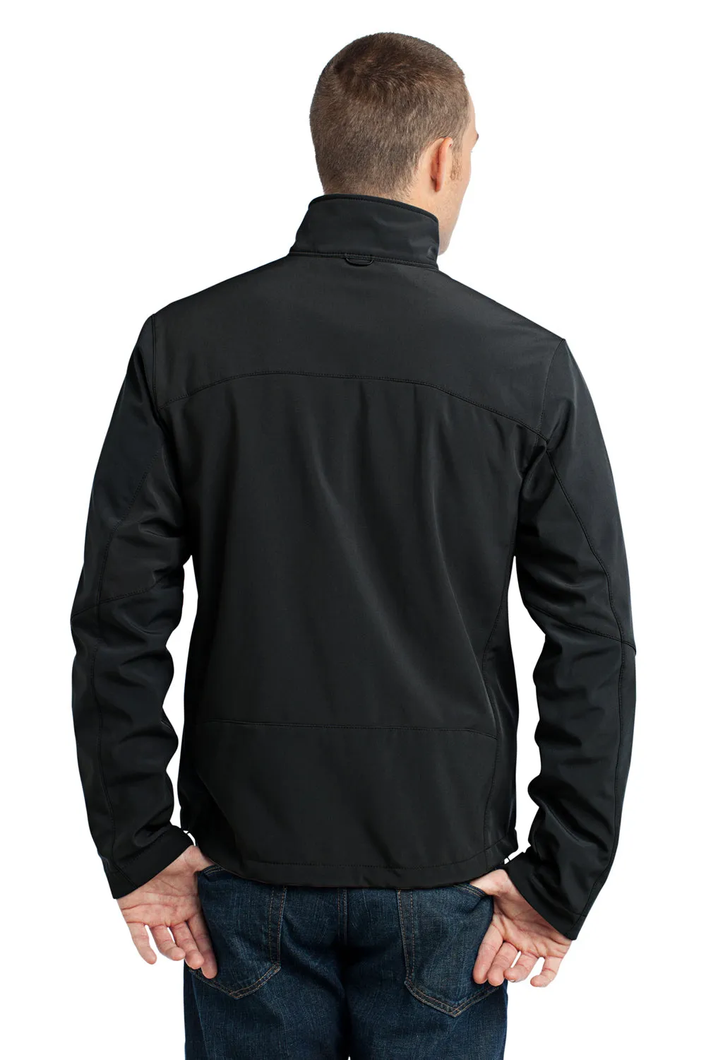 Eddie Bauer Mens Water Resistant Full Zip Jacket - Black  Exquisite Clothing Eddie-Bauer