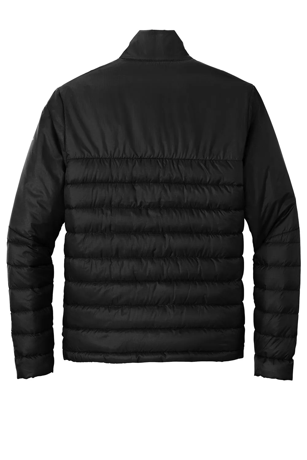 Eddie Bauer Mens Water Resistant Quilted Full Zip Jacket - Deep Black  Exquisite Clothing Eddie-Bauer
