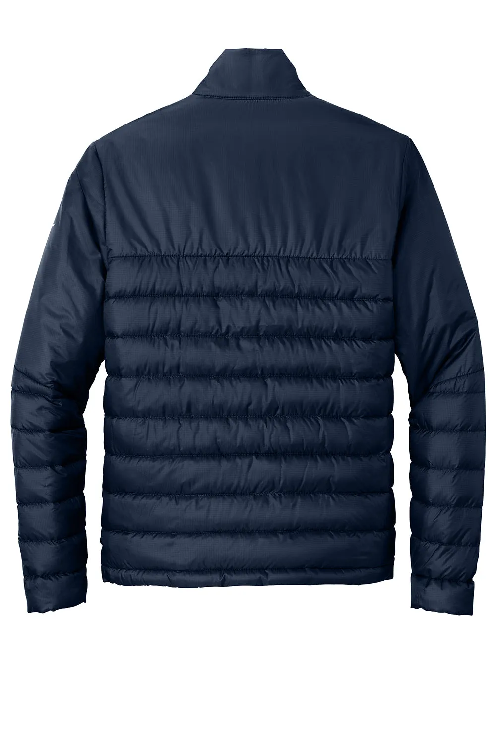 Eddie Bauer Mens Water Resistant Quilted Full Zip Jacket - River Navy Blue  Exquisite Clothing Eddie-Bauer