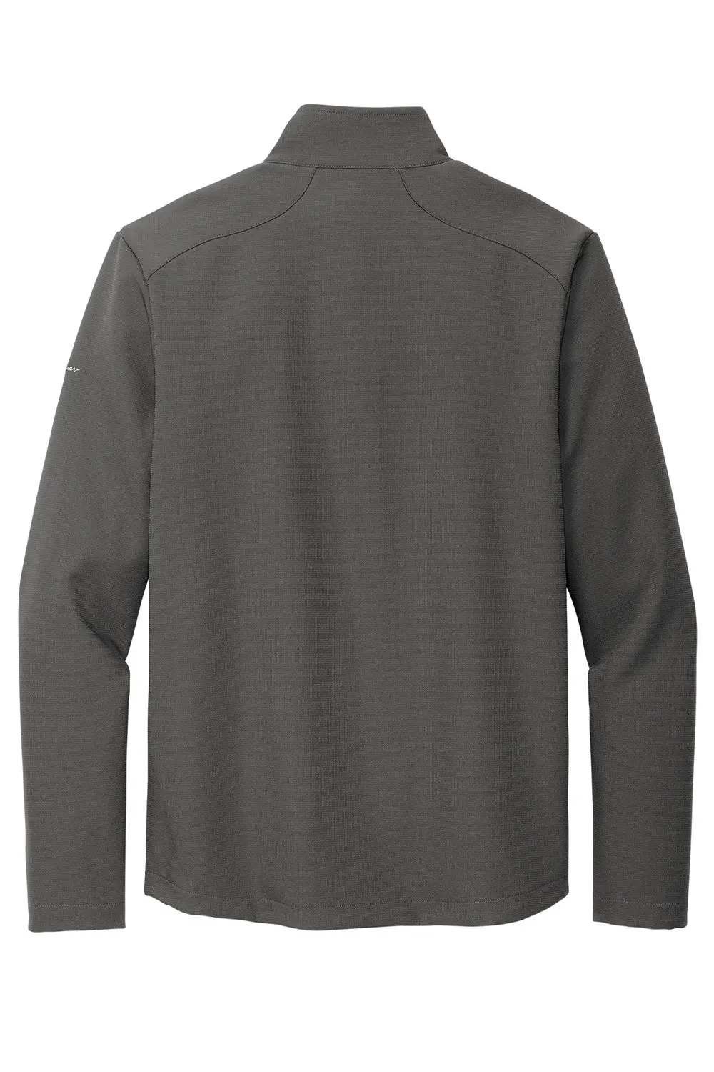 Eddie Bauer Mens Water Resistant Stretch Full Zip Soft Shell Jacket - Iron Gate Grey